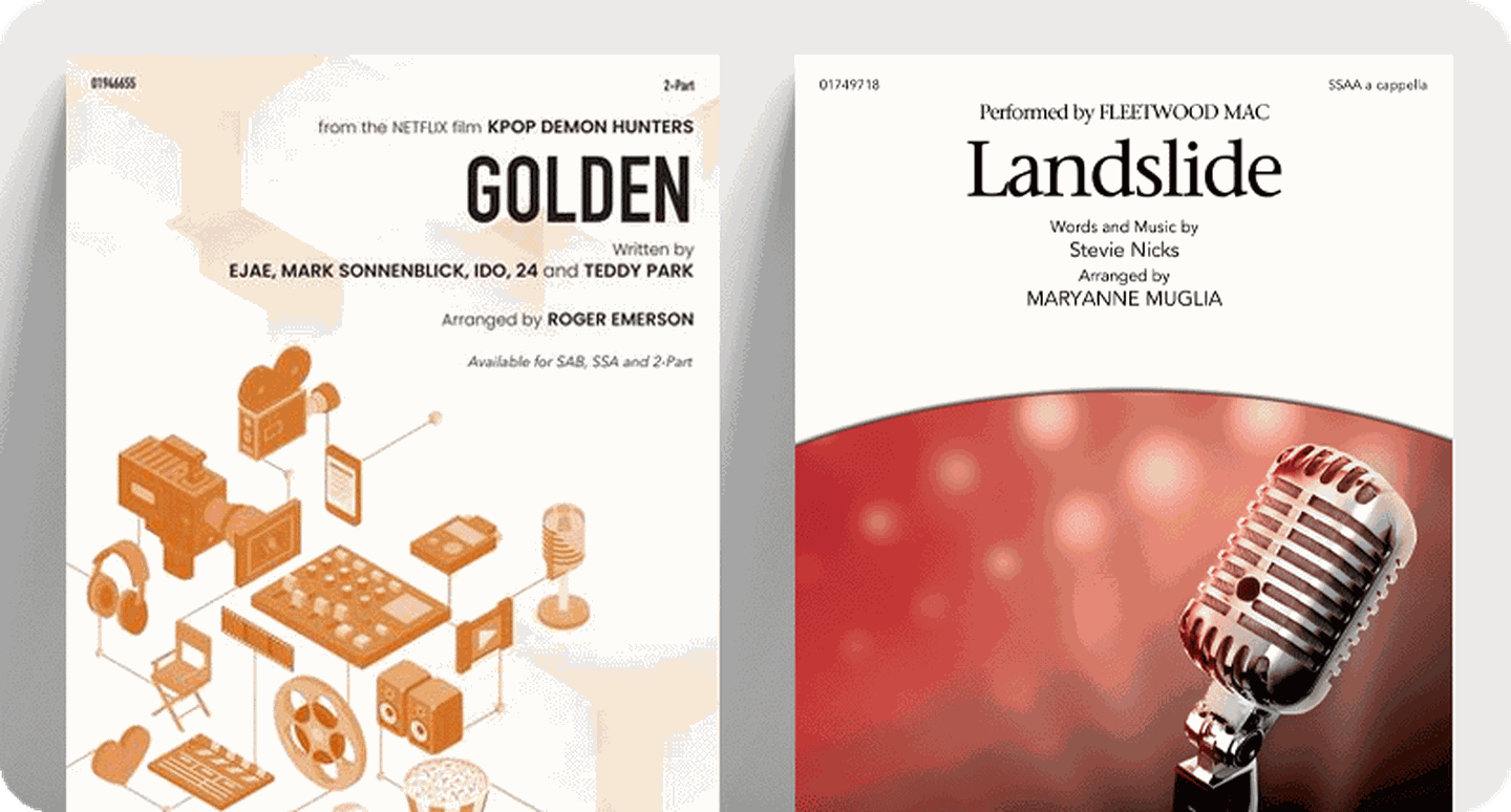 Pop Sheet Music Covers