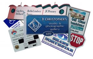 Custom signs and vehicle wraps